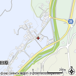 熊本県上益城郡益城町田原269周辺の地図
