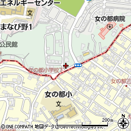 長崎女の都郵便局周辺の地図