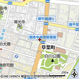 三角海運熊本事業本部周辺の地図