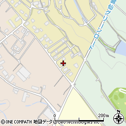 長崎県雲仙市愛野町八幡3064周辺の地図