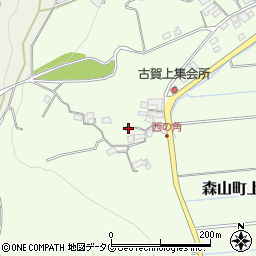 長崎県諫早市森山町上井牟田648周辺の地図