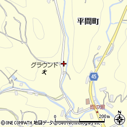 長崎県長崎市平間町2586周辺の地図