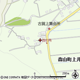 長崎県諫早市森山町上井牟田647周辺の地図