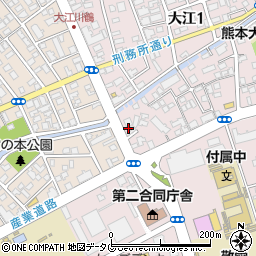 公文式大江教室周辺の地図
