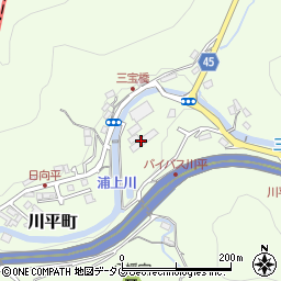 長崎市立　川平小学校周辺の地図