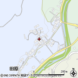 熊本県上益城郡益城町田原321周辺の地図