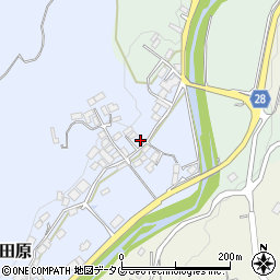 熊本県上益城郡益城町田原299-1周辺の地図