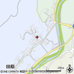 熊本県上益城郡益城町田原301周辺の地図