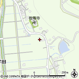 長崎県諫早市森山町上井牟田532周辺の地図