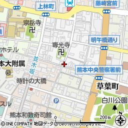 餃子屋 弐ノ弐 上通本店周辺の地図