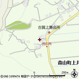 長崎県諫早市森山町上井牟田645周辺の地図