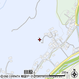 熊本県上益城郡益城町田原401周辺の地図