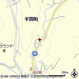 長崎県長崎市平間町2495周辺の地図