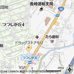 竹尾アパート周辺の地図