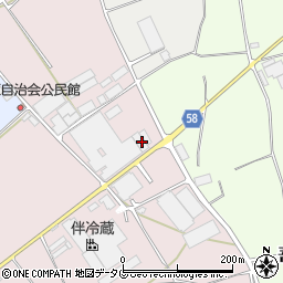 長崎県雲仙市吾妻町栗林名1265-35周辺の地図