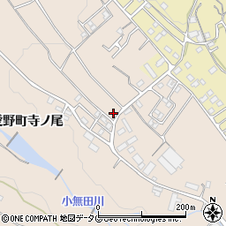 長崎県雲仙市愛野町寺ノ尾1088周辺の地図