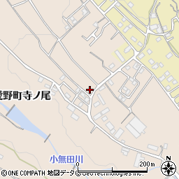 長崎県雲仙市愛野町寺ノ尾周辺の地図