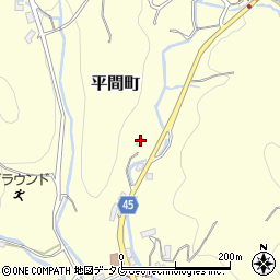 長崎県長崎市平間町2486周辺の地図