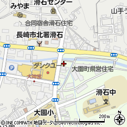 すき家長崎滑石店周辺の地図