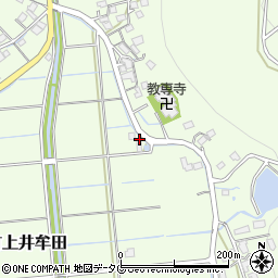 長崎県諫早市森山町上井牟田141周辺の地図