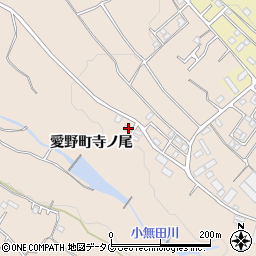 長崎県雲仙市愛野町寺ノ尾1098周辺の地図