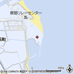 前浜町公園周辺の地図
