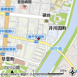 株式会社飯田産業　熊本営業所周辺の地図