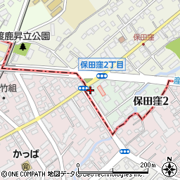 ヘアー・スキル　保田窪店周辺の地図