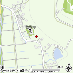 長崎県諫早市森山町上井牟田1844周辺の地図