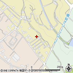 長崎県雲仙市愛野町甲3075周辺の地図