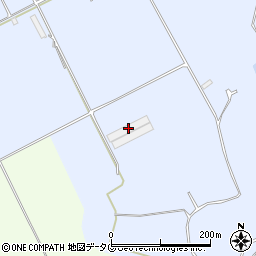 熊本県上益城郡益城町田原1382周辺の地図