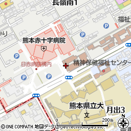 熊本健康管理センター周辺の地図
