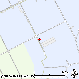 熊本県上益城郡益城町田原1384周辺の地図