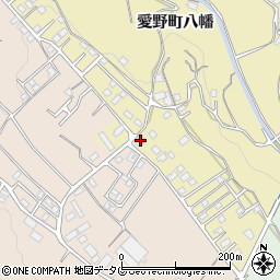 長崎県雲仙市愛野町八幡3088周辺の地図
