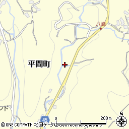 長崎県長崎市平間町2491周辺の地図