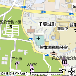 熊本共済会館周辺の地図