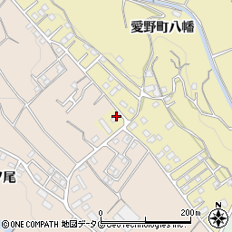 長崎県雲仙市愛野町八幡1075周辺の地図