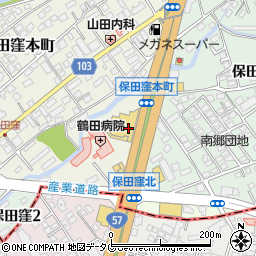 熊本トヨタ　くまもと中央店周辺の地図