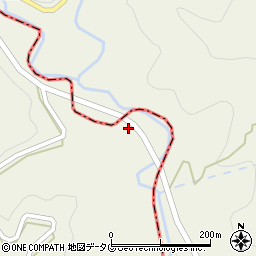 熊本県上益城郡山都町柳39周辺の地図