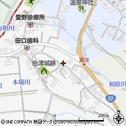 長崎県雲仙市愛野町田端2518周辺の地図