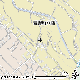 長崎県雲仙市愛野町八幡周辺の地図