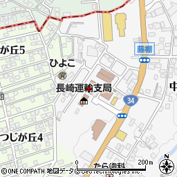 長崎県タクシー協会周辺の地図