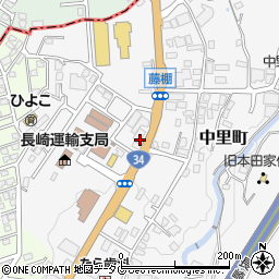 有限会社長崎中央部品　東営業所周辺の地図