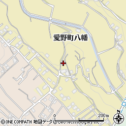 長崎県雲仙市愛野町八幡3095周辺の地図