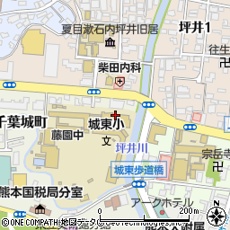 熊本市立あおば支援学校周辺の地図