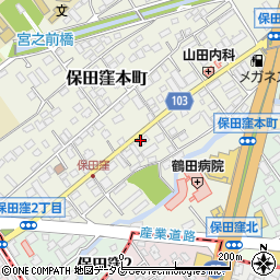 株式会社日本キャリア工業　熊本事務所周辺の地図