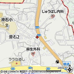 ファミリーマート長崎滑石打坂店周辺の地図