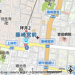 浄土真宗本願寺派熊本教区　教務所周辺の地図