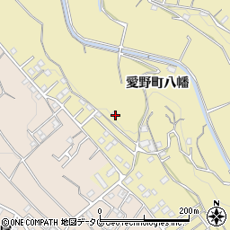 長崎県雲仙市愛野町甲3318-1周辺の地図