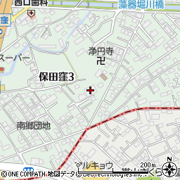 訪問介護ステーション 保田窪周辺の地図
